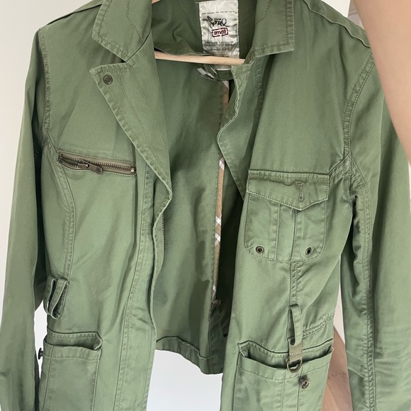 Army green jacket - Picture 2 of 4